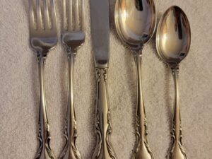 Lyons Queens Fancy Flatware.  Many sets and extras.